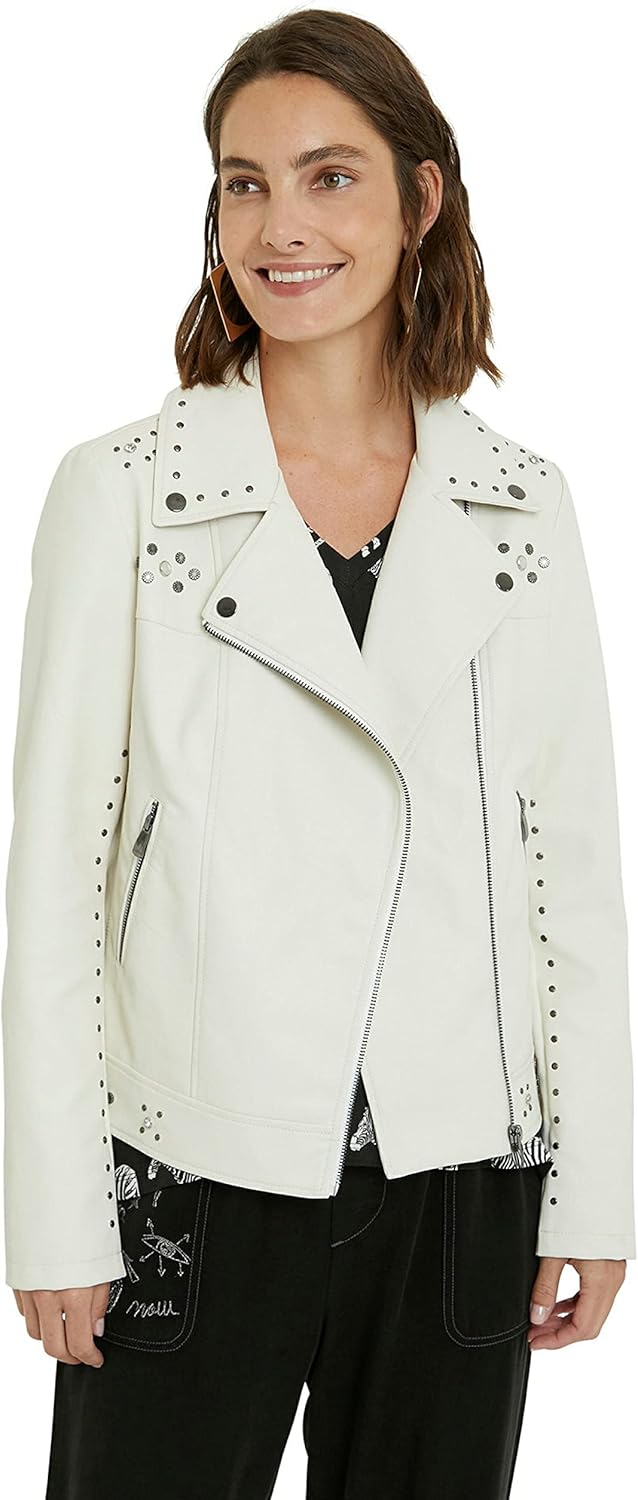 Desigual Damen Chaq_chalcot Crescent Jacket 44 Weiss, 44 Weiss