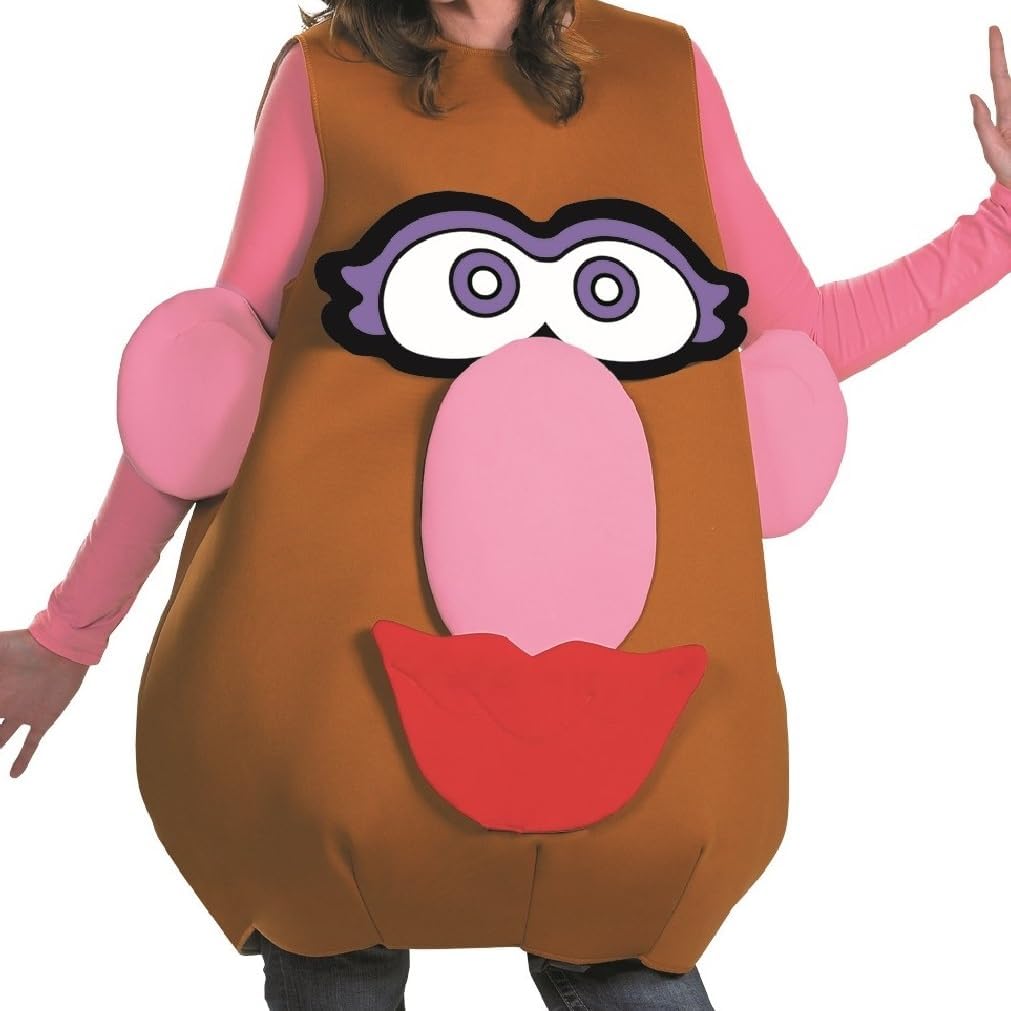 Disguise Mrs/Mr Potato Head Kostüm, Mehrfarbig, Einheitsgrösse 3X Mehrfarbig/Meereswellen (Ocean Tid