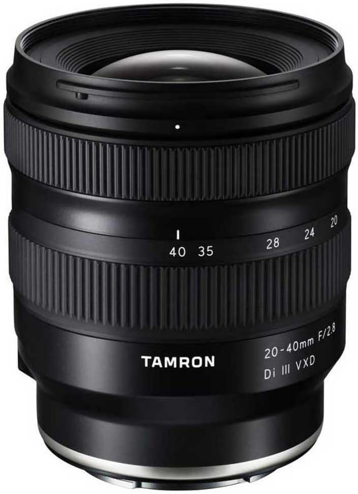 TAMRON 20-40mm F/2.8 Di III VXD, Objektiv für Sony E-Mount, A062, schwarz Single, Single