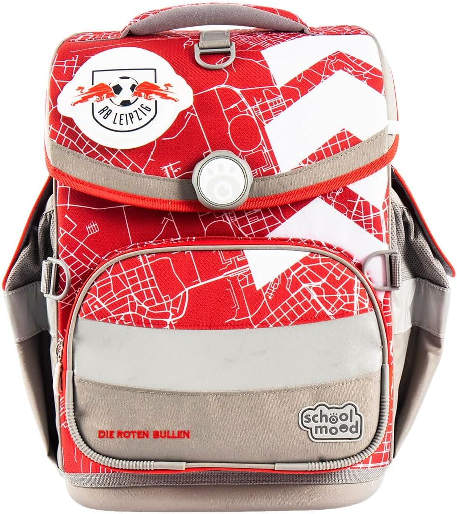 Familando - School Mood Timeless Air+ Schulranzen Set 9-teilig mit Lunch-Set - Sonder-Edition RB Lei