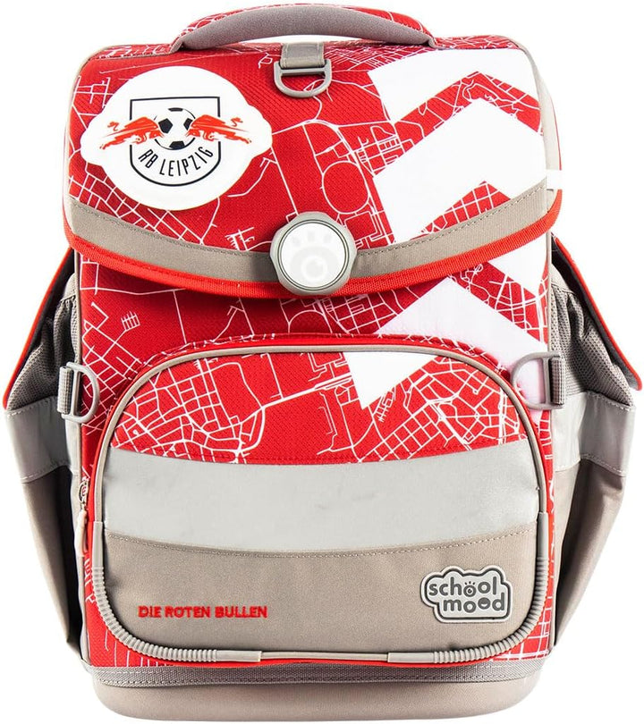Familando - School Mood Timeless Air+ Schulranzen Set 9-teilig mit Lunch-Set - Sonder-Edition RB Lei