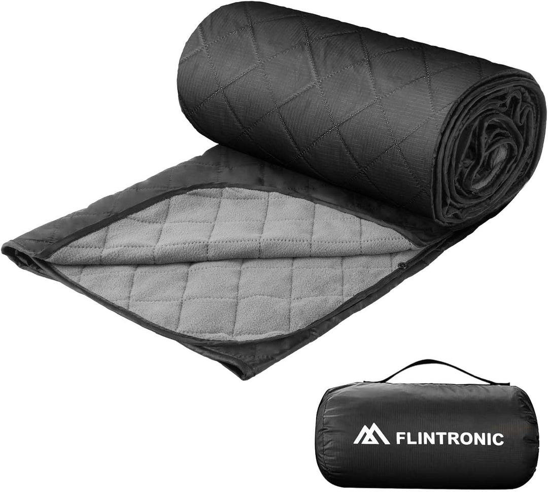 flintronic Picknickdecke, wasserdichte Camping Decke, Faltbare Stranddecke, 145 x 200 cm, Wetterfest
