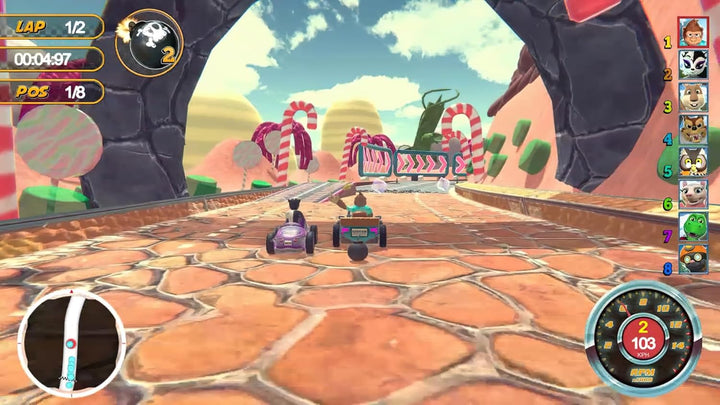 ANIMAL KART RACER 2 - Familien Rennspiel für Switch