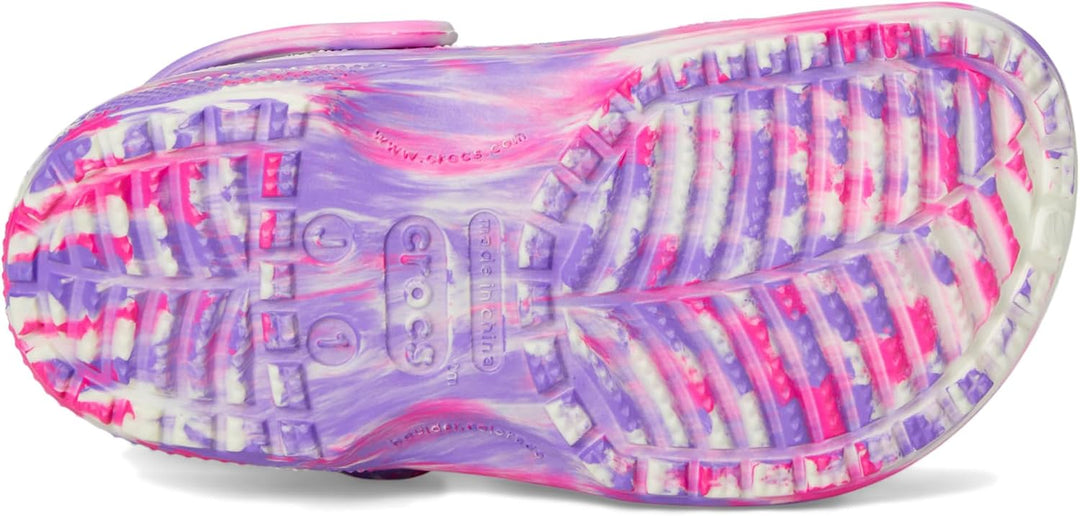 Crocs Classic Out of This Worldiicgk Unisex Kinder Sneaker 29 EU Pink Crush Multi Glow in The Dark,