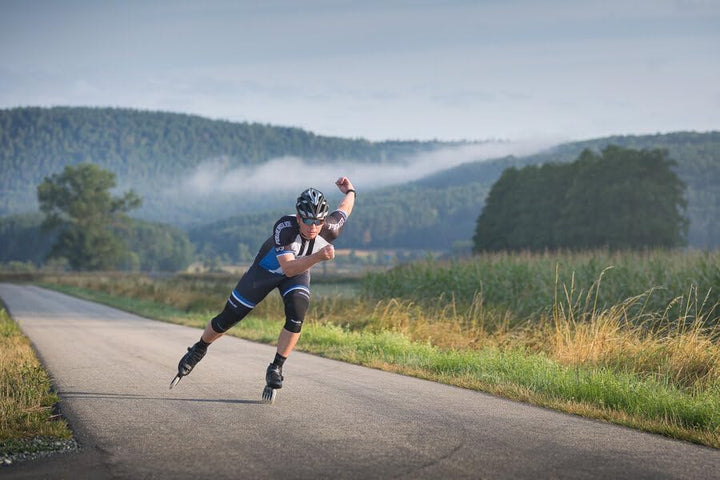 Powerslide Inline Skate R2 100, für Marathon und Fitness, für Damen und Herren 43, 43