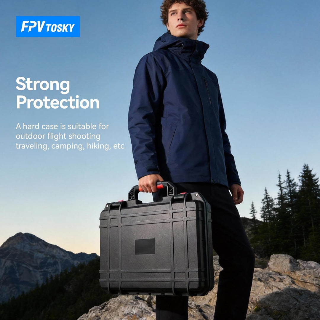 FPVtosky Hartschalenkoffer für DJI Avata 2 Drone/Fly Smart Combo für DJI Goggles N3(Nicht für Goggle