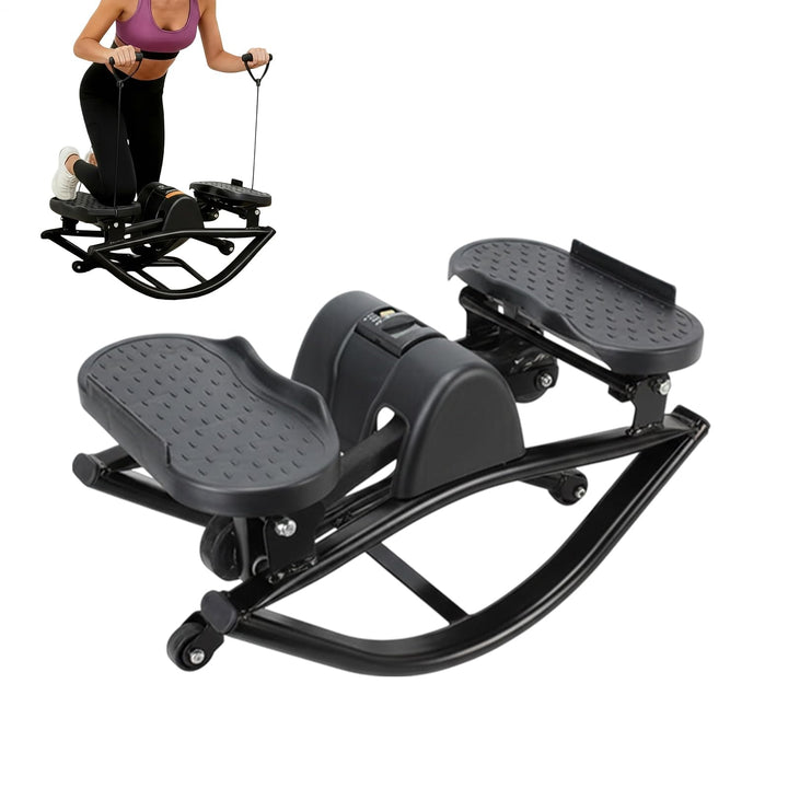Trainingsstepper, Tragbares Fitnessgerät, Seitlicher Balance-Trainer Workout, Für Knie Gelenke Beine