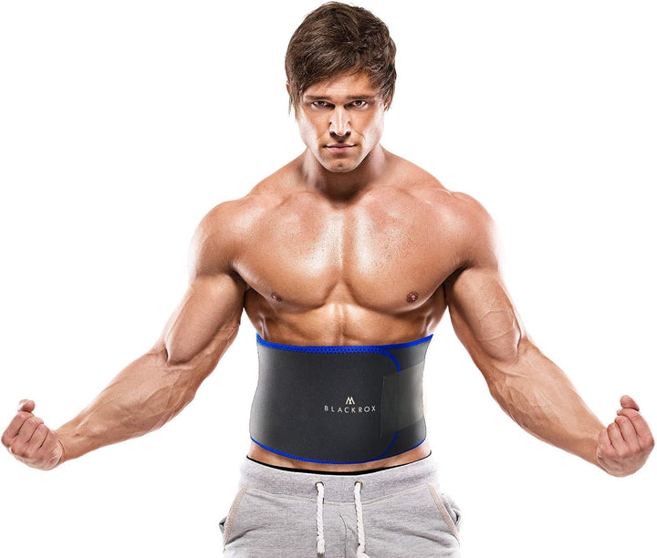 BLACKROX Trimm Your Waist Fitnessgürtel Vergleichssieger Damen &amp; Herren,Schwitzgürtel zur Fettverbre