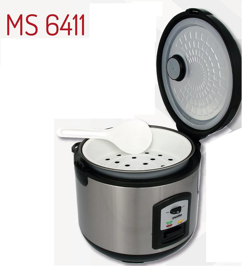 Mesko MS 6411 Reiskocher Black Edelstahl 1000 W