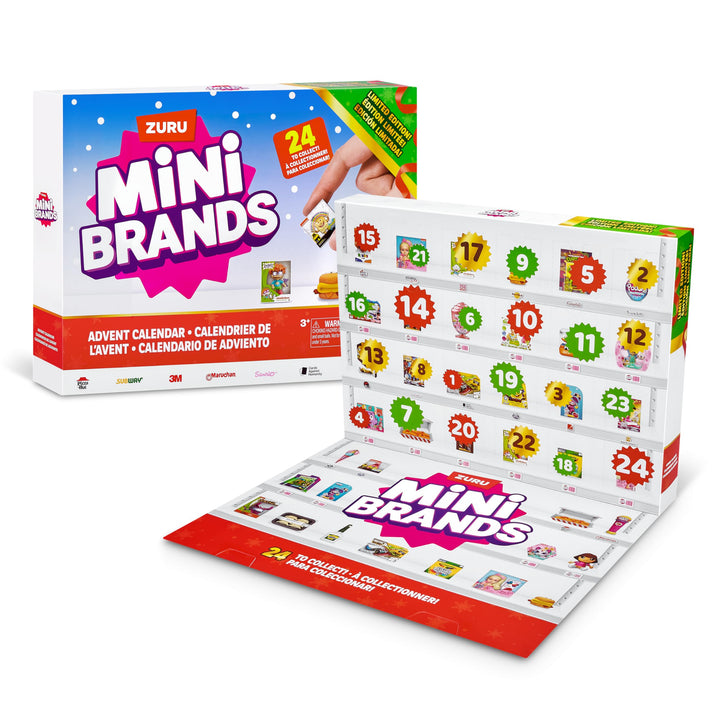 Mini Brands Retro Grocery, Foodie, and Toy Adventskalender