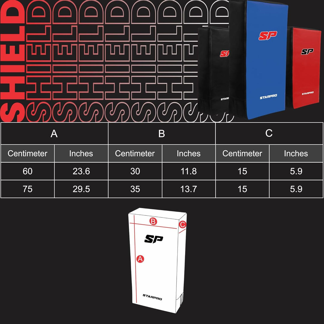 Starpro Robustes Premium Schlagpolster für Harte Tritte & Schläge - Schlagpolster Kampfsport, Schlag
