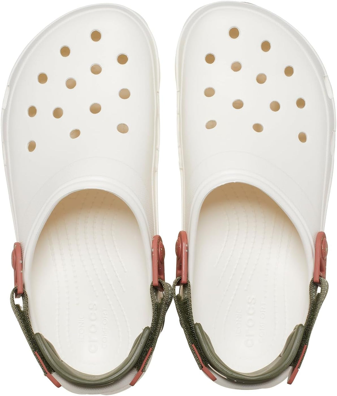 Crocs Unisex Classic All Terrain Clogs 36/37 EU Chalk, 36/37 EU Chalk