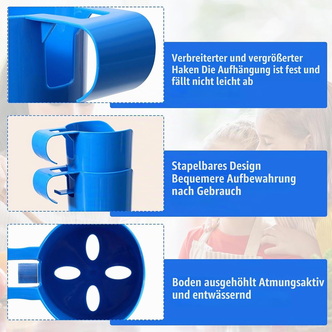 4 Stück Pool Zubehör,Getränkehalter Pool,für Poolrand Cup,Holder Becherhalter Whirlpool,Kunststoff a