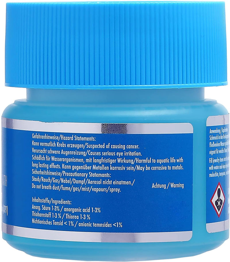 Sambol Silber Tauchbad Set 150 ml Silberbad und 15x16cm Silberpoliertuch