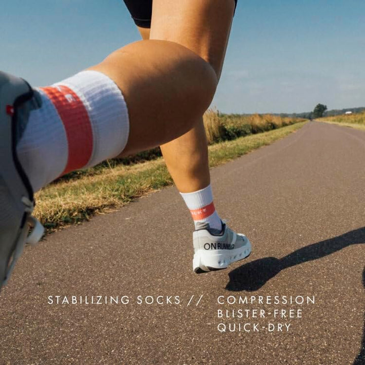 FALKE Damen RU Compression Stabilizing Laufsocken antiblasen mit Kompression stabilisierend am Knöch