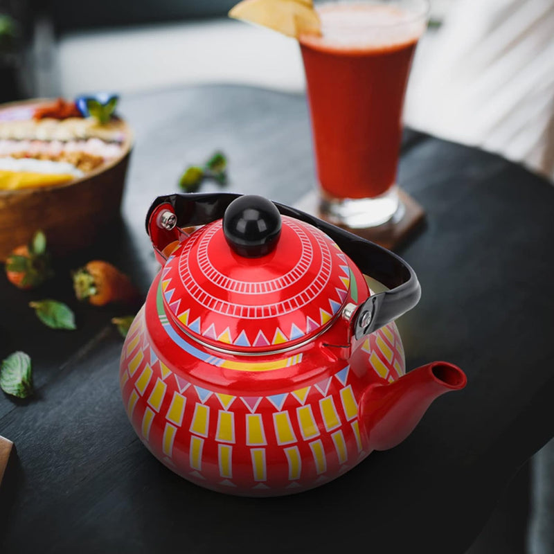 YARNOW Wasserkocher Wasserflasche Aus Edelstahl Türkische Teekanne Aus Kupfer Kaffee Teekanne Für De