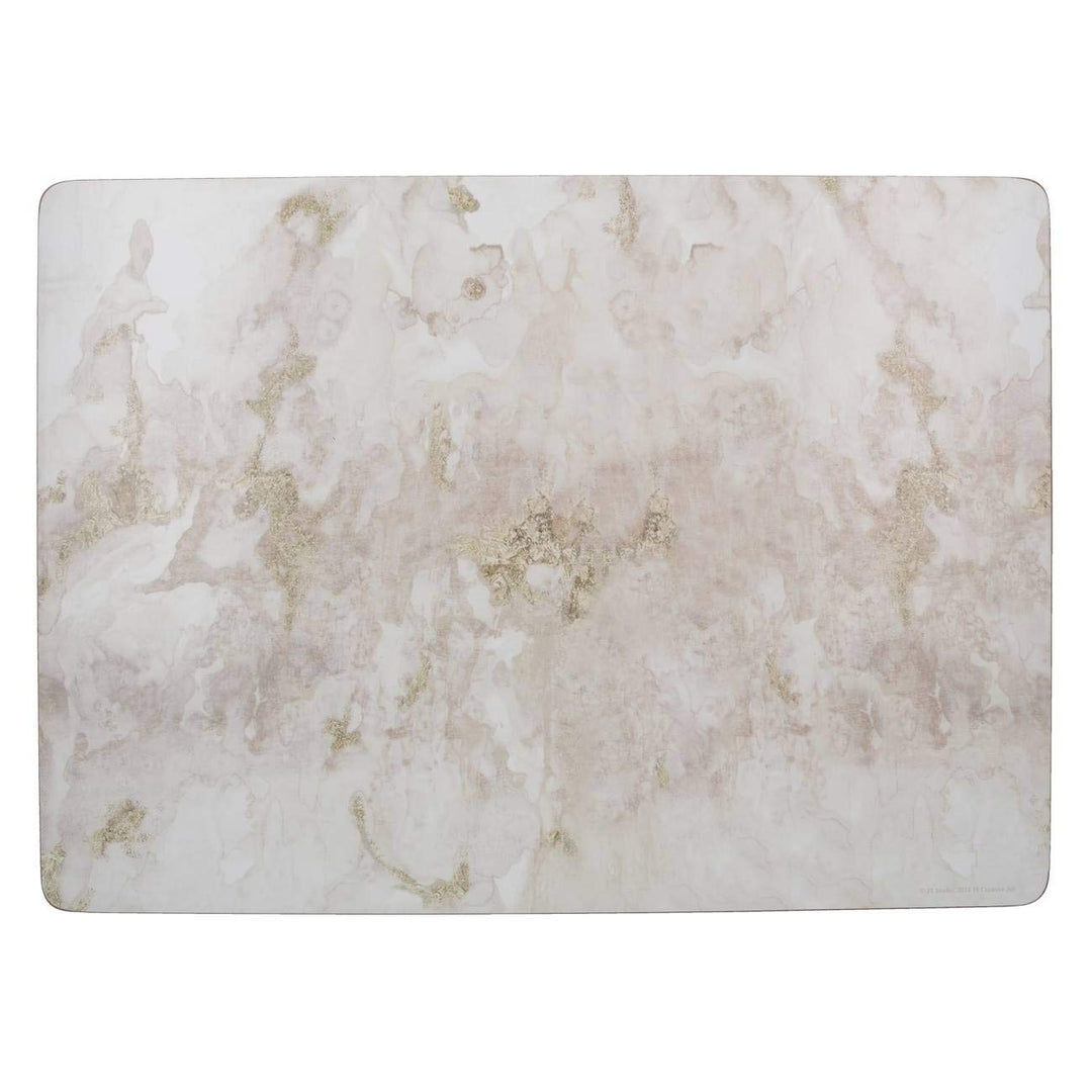 Creative Tops "Grey Marble" Platzdeckchen Set, Tischset mit eleganten Marmor Design, 4 Premium Unter