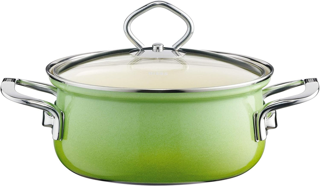 Riess, 0520-036, Starterset 3-teilig, SMARAGD, Emaille, Made in Österreich, LBH: 48,5x24,0x28,5cm, 5