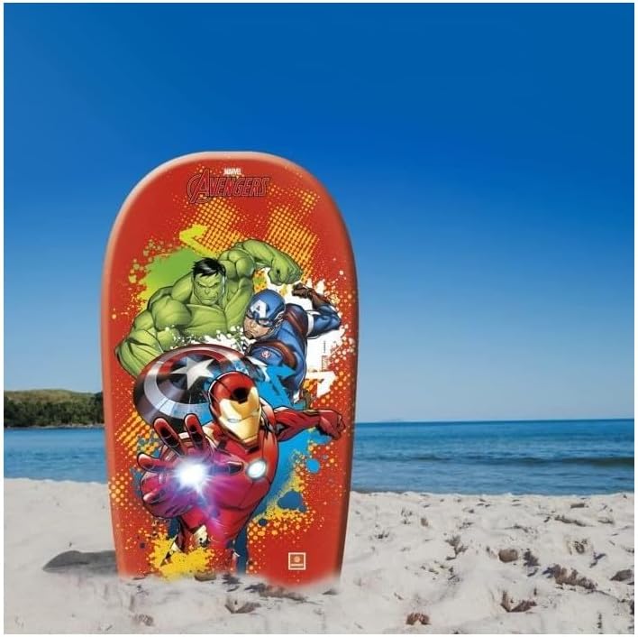 Mondo Toys - Marvel Spider-Man - Kinder Wasserspielzeuge BODY BOARD 84 AVENGERS, BODY BOARD 84 AVENG