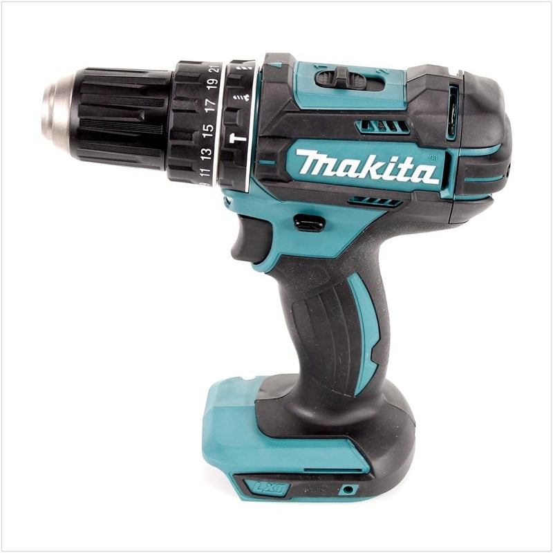 Makita DHP 482 RFJ - 18 V Li-Ion Akku Schlagzeug kabellos im MAKPAC Koffer + 2 x BL 1830 3,0 Ah Akku