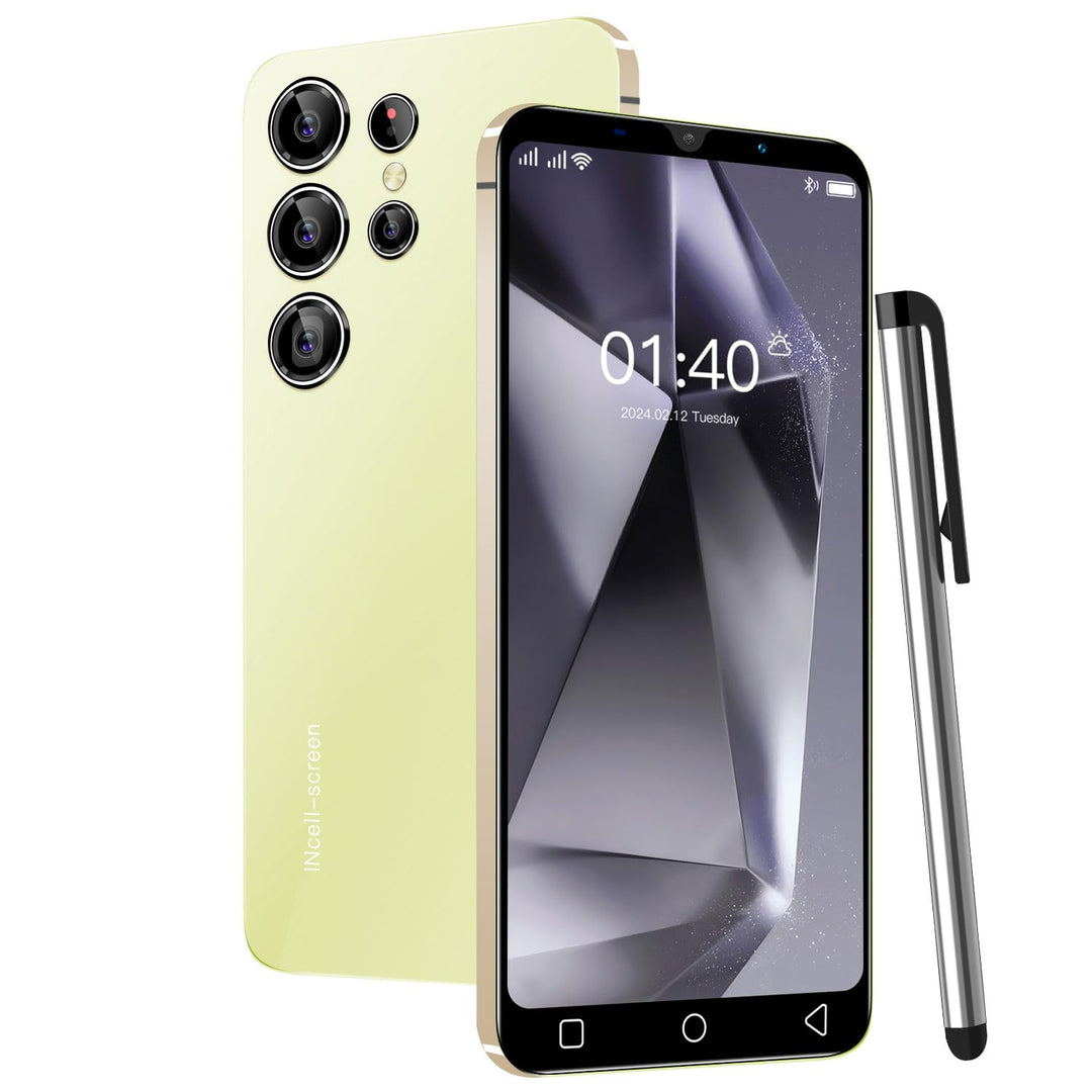 CatCalls Günstiges Smartphone, 5,0 Zoll, Android 9.0, 16 GB ROM, Dual-SIM, Dual-Kamera, Gesichtserke