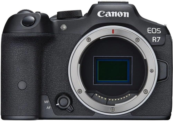 Canon EOS R7 Kamera spiegellose Camera & Bajonettadapter EF-EOS R mit Objektiv-Steuerring für EOS R