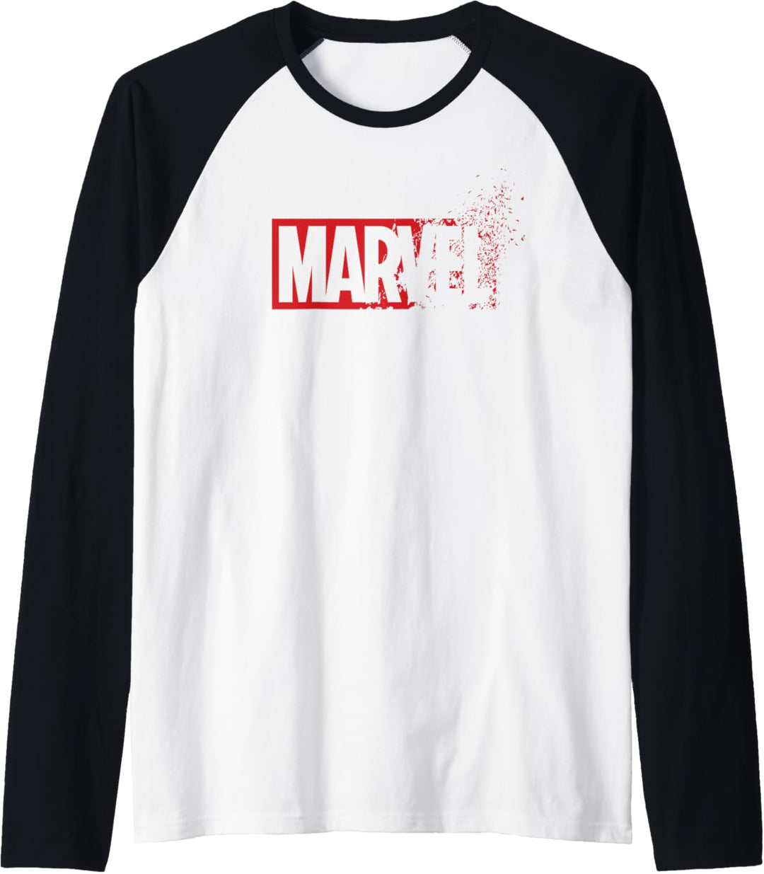 Marvel Evaporating Logo Raglan