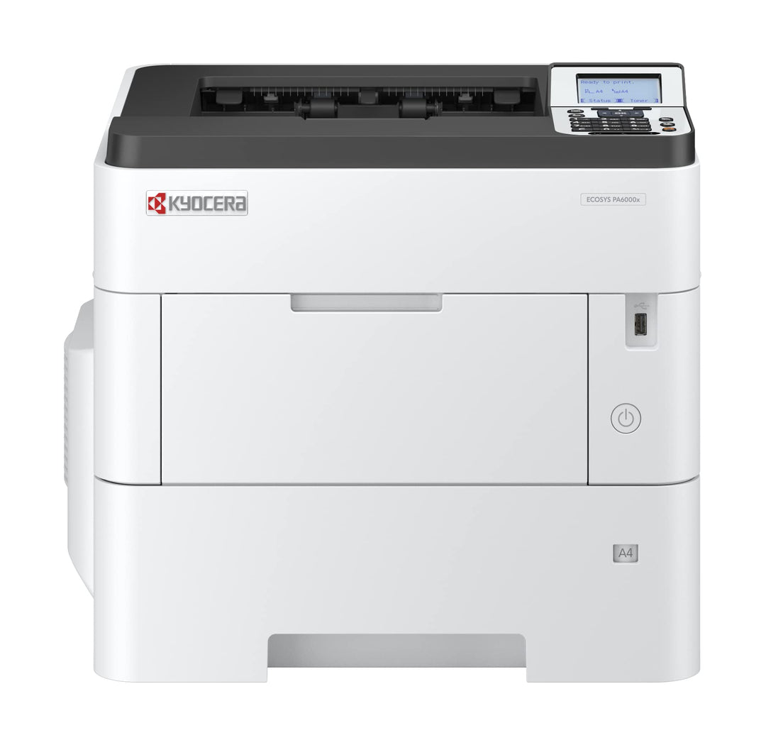 Kyocera Klimaschutz-System Ecosys PA6000x Laserdrucker Schwarz Weiss, Duplex-Einheit, 60 Seiten pro