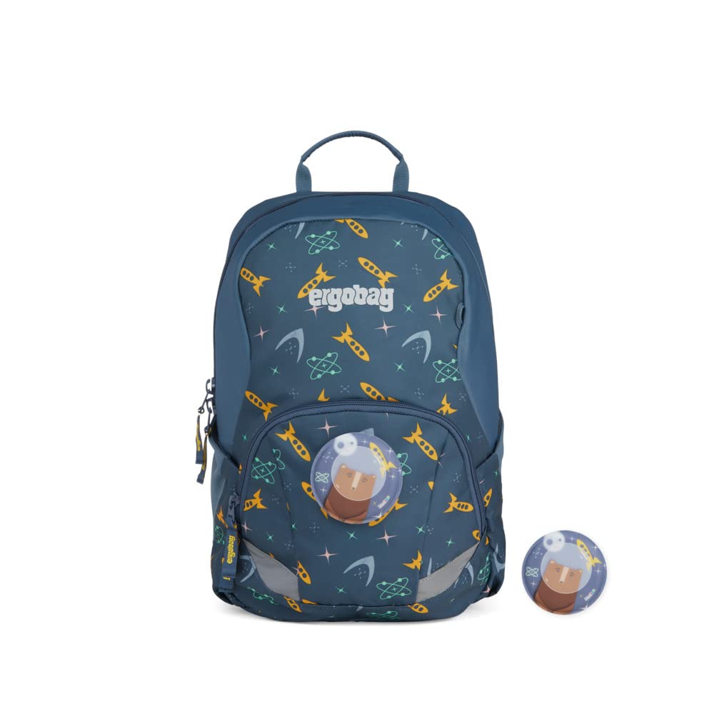 ergobag Ease Large Freizeitrucksack, Kindergartenrucksack, 10 Liter, 370 g Einheitsgrösse Bärgold -