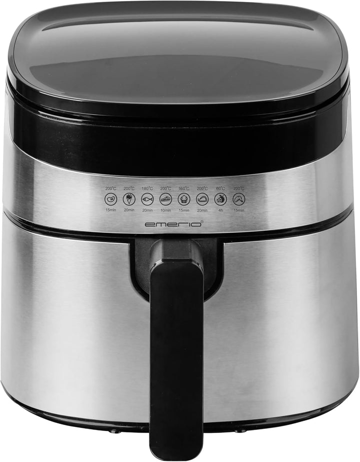 Emerio 4.5 Liter grosse digitale Heissluftfritteuse TOP AirFryer Frittieren ohne zusätzliches Öl 8 A