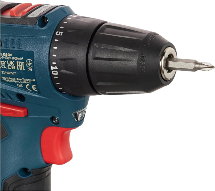Bosch Professional 12V System Akku Bohrschrauber GSR 12V-30 (inkl. 2x2.0 Ah GBA 12V Akku, Ladegerät
