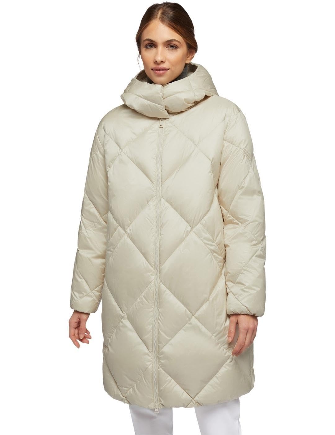 Geox Damen W Tahina Jacket 44 MOONBEAM, 44 MOONBEAM