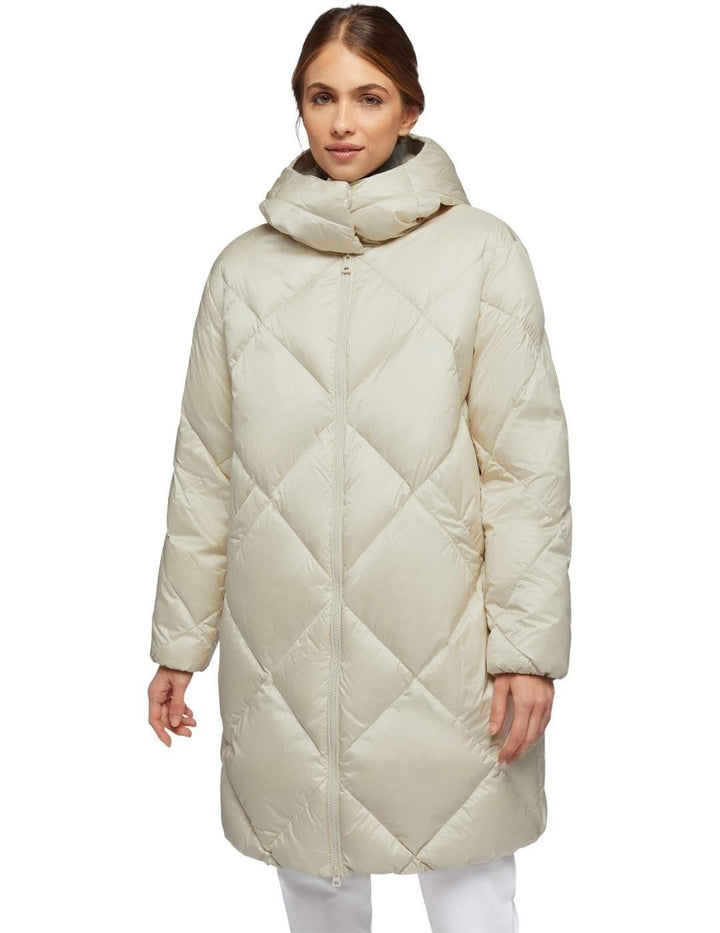 Geox Damen W Tahina Jacket 44 MOONBEAM, 44 MOONBEAM