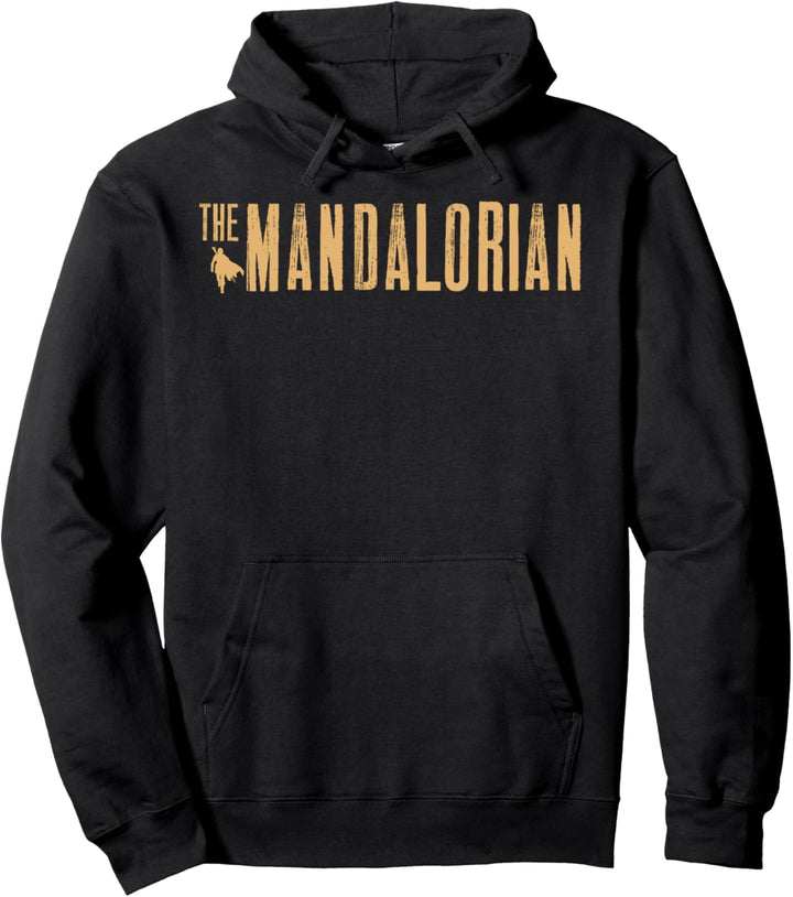 Star Wars The Mandalorian Silhouette Logo Pullover Hoodie