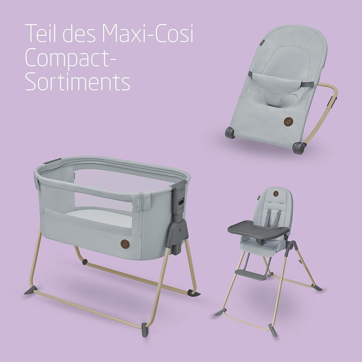 Maxi-Cosi Tori 2-in-1-Beistellbett, Krippe, 0 bis ca. 6 Monate, 0–9 kg, kompakt zusammenklappbar, le