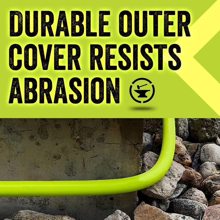 Flexzilla Gartenschlauch 1,6 cm x 22,9 m, robust, leicht, trinkwasserfest, ZillaGreen – HFZG575YW-E