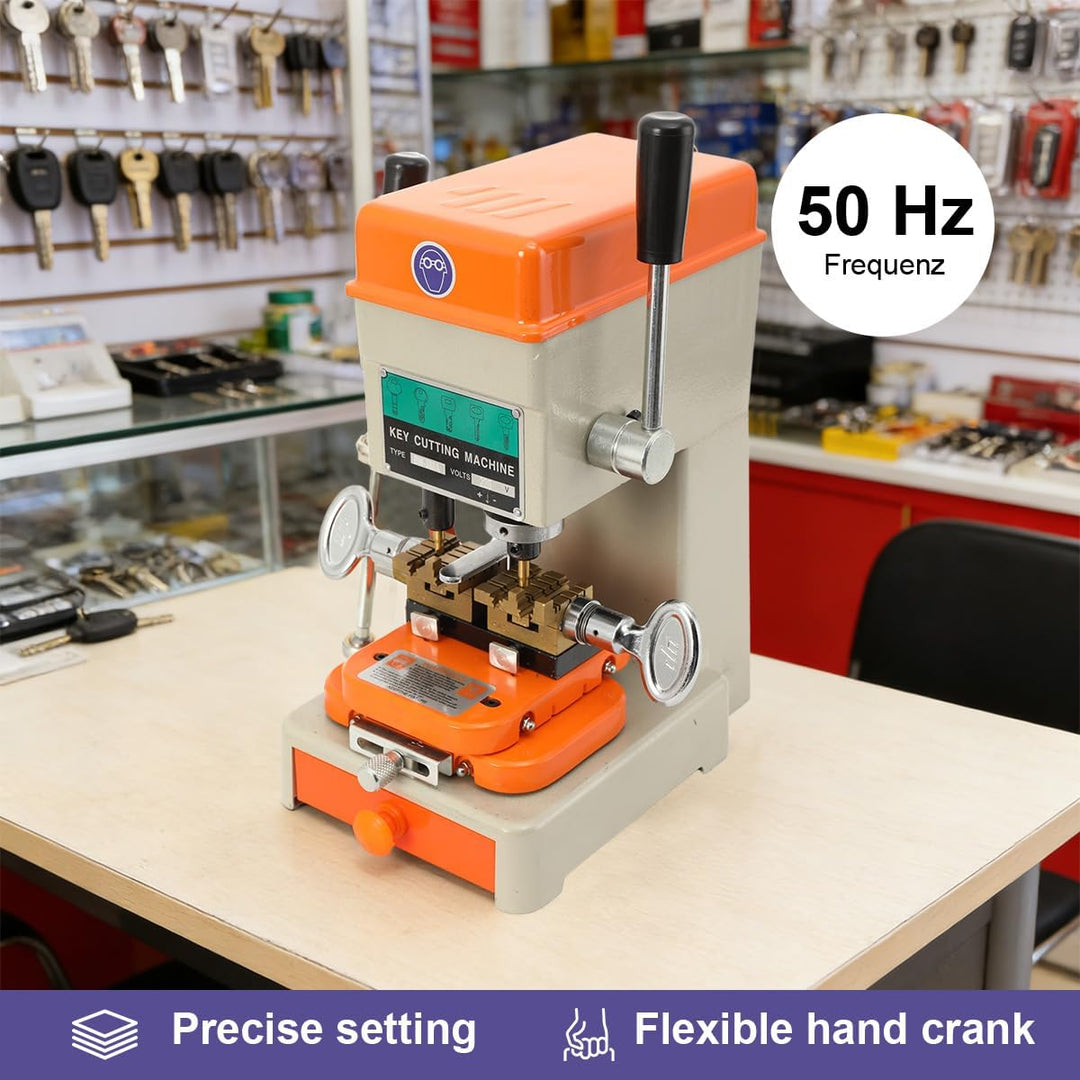 220V 150W Vertikale Schlüsselfräsmaschine Schlüsseldupliziermaschine Schlosserwerkzeuge Verschluss-A