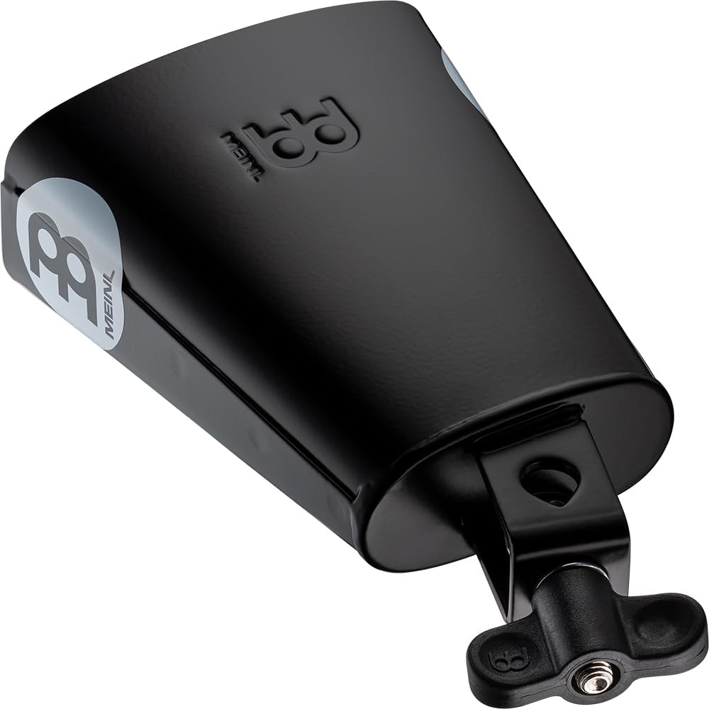 Meinl Percussion SL525-BK Cowbell, Black Finish Modell, 13,34 cm (5,25 Zoll) Länge, schwarz Einheits