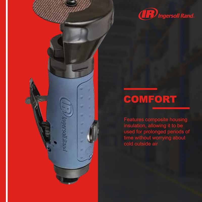 Ingersoll Rand 3" (75 mm) Schneidemaschine 426 leise und umschaltbar in beide Richtungen, Metall Sch