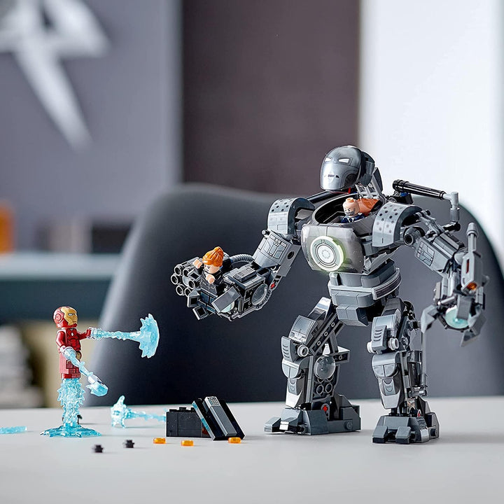 LEGO Marvel Iron Man: Iron Monger Mayhem 76190 Collectible Building Kit with Iron Man, Obadiah Stane