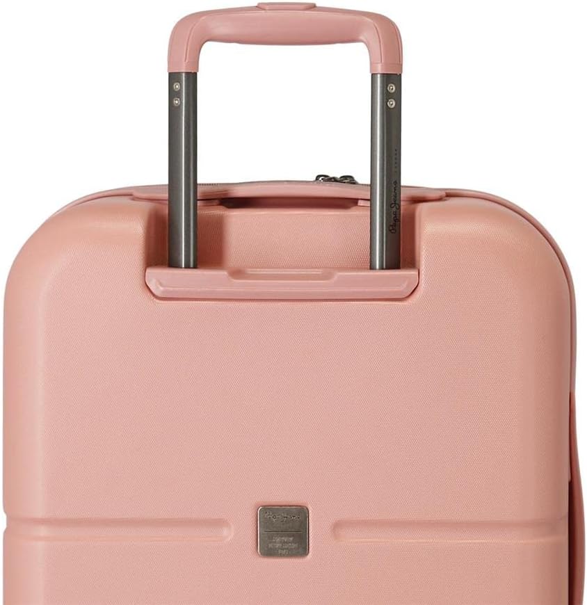 Pepe Jeans Carina Rosa Kabinenkoffer 40 x 55 x 20 cm starres ABS integrierter TSA-Verschluss 37 l 3,