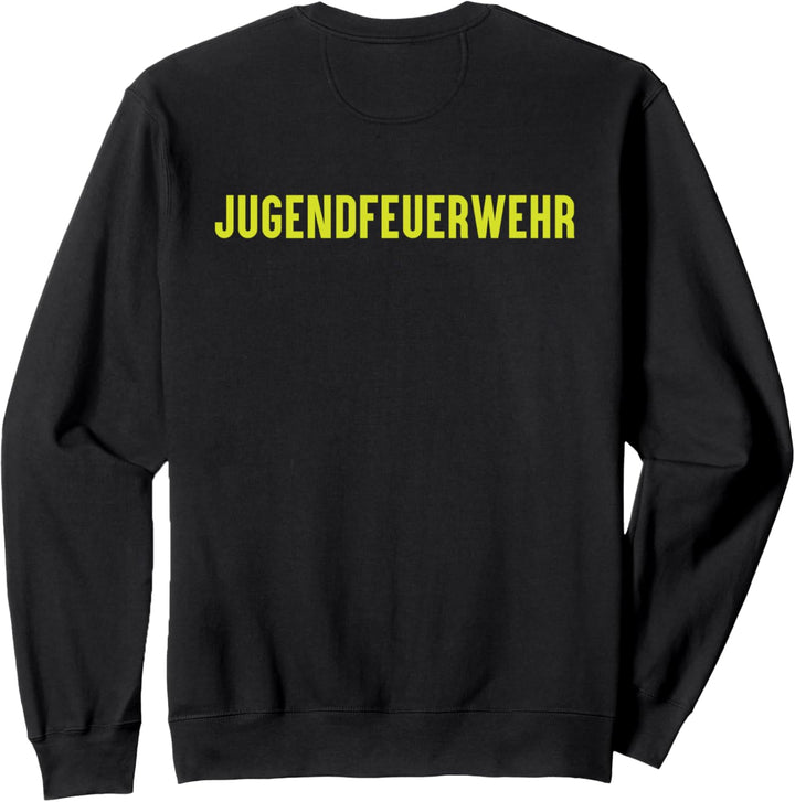 Jugendfeuerwehr Schriftzug auf dem Rücken - Feuerwehr Sweatshirt