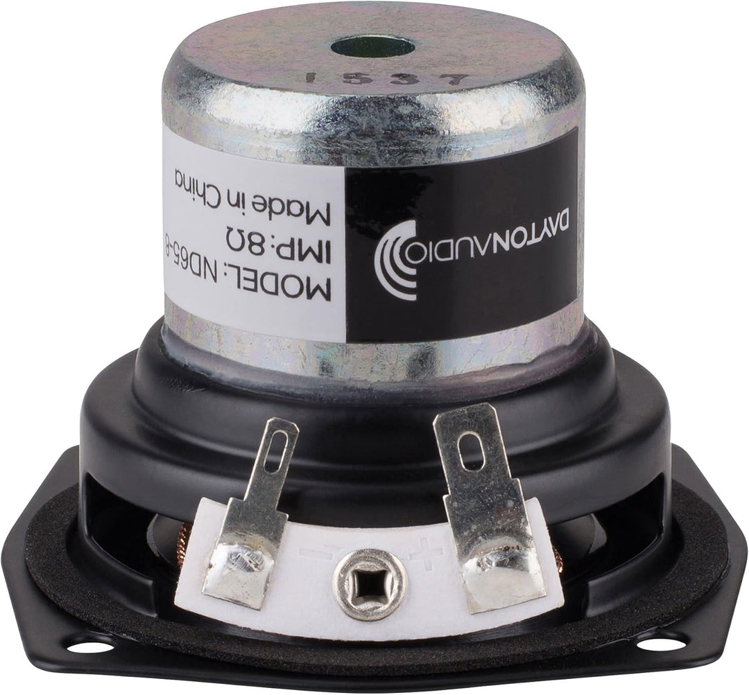 Dayton Audio ND65-8 2-1/2"" Aluminum Cone Full-Range Driver 8 Ohm