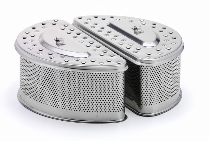 LotusGrill® Ersatz-Kohlebehälter aus Edelstahl - Speziell für den raucharmen Holzkohlegrill XXL/Tisc
