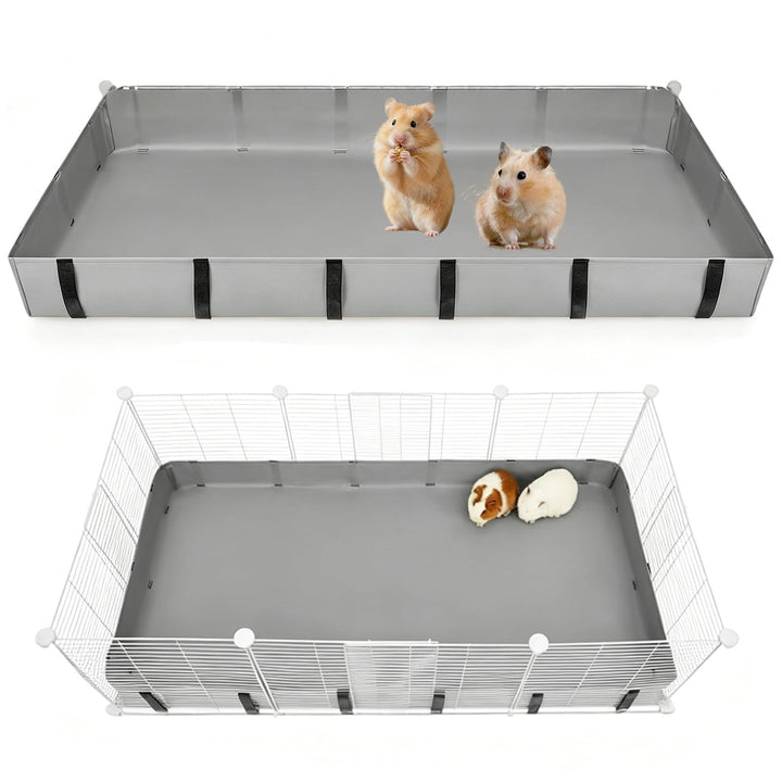 Wasserdicht Haustier Laufgittermatte 150×70×10 cm – Oxford Stoff Käfig Liner, Waschbare Urinmatte, B