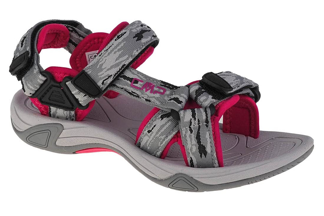 CMP Herren Kids Hamal Hiking Sandal Sportsandale 28 EU Nero Ghiaccio, 28 EU Nero Ghiaccio