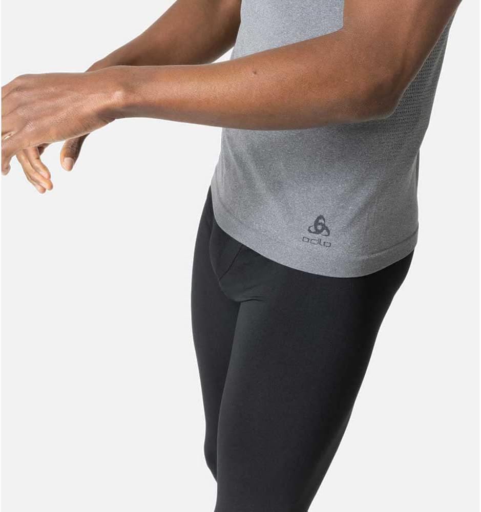 Odlo Herren Funktionsunterwäsche Performance Light ECO XXL Grey Melange, XXL Grey Melange