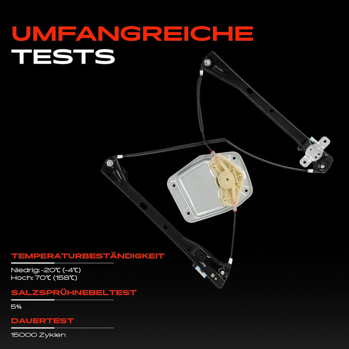 Frankberg Fensterheber Vorne Rechts Kompatibel mit Golf Plus 521 5M1 Golf V 1K1 1K5 J-e-t-t-a III 1K