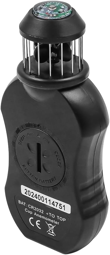 Digital Anemometer, Multifunktions-Anemometer, HP-876 Handwindmesser 0,7-42 m/s Luftgeschwindigkeits