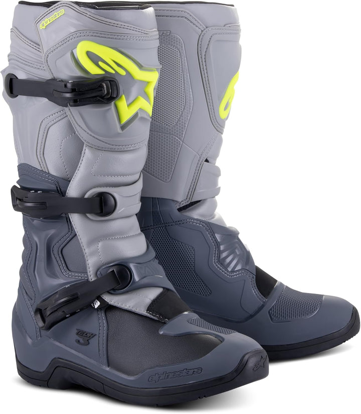 Alpinestars, Tech 3 Stiefel 44.5 EU Grau, 44.5 EU Grau